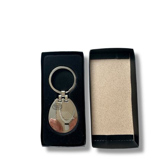 Brinkley RV Travel Trailers 5th Wheel Keychain Fob New in Box Silver Black White - Picture 3 of 6